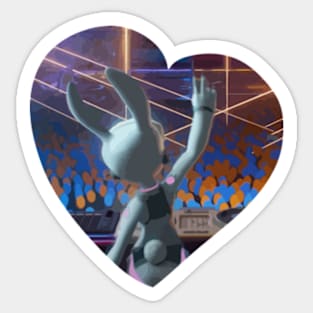 Tech Bunny Love [Rocket League] Sticker